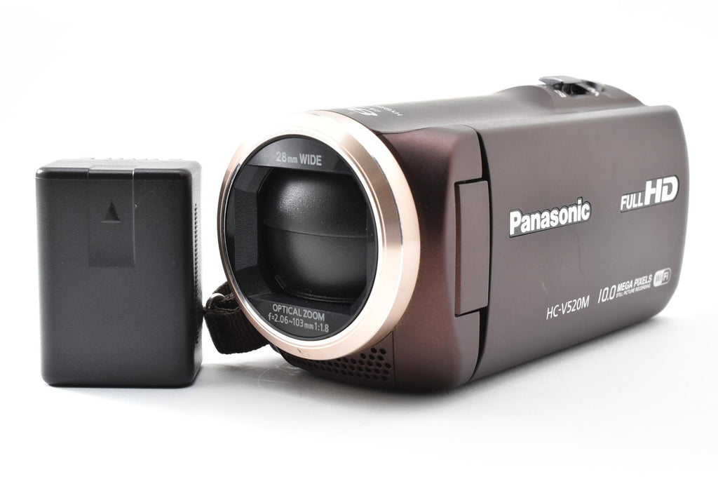 ★美品★ パナソニック Panasonic HC-V520M-T ブラウン ビデオカメラ ★ #9033