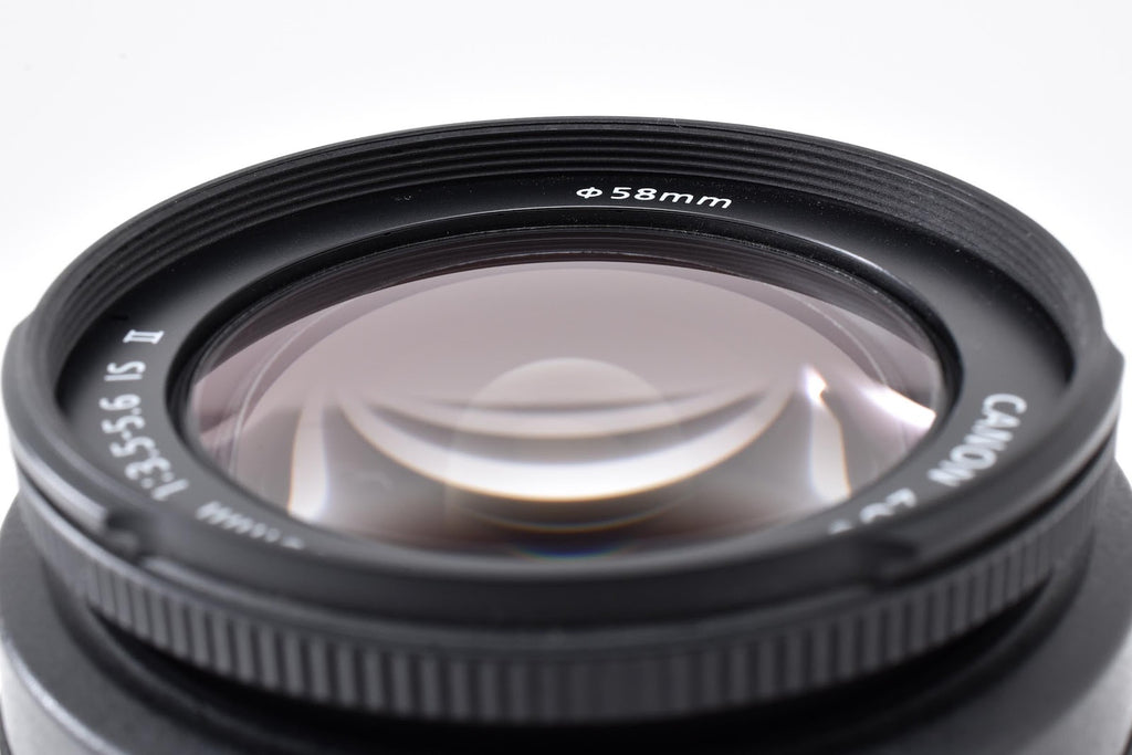 ★良品★ キヤノン CANON EF-S 18-55MM F3.5-5.6 IS II 標準ズームレンズ ★ #8784