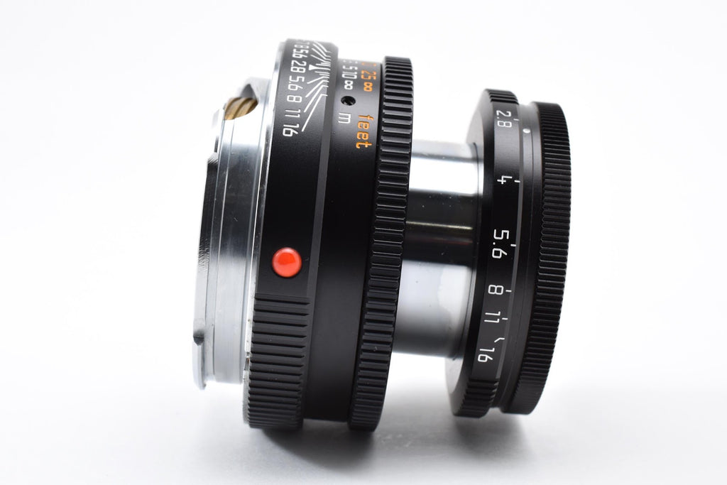 ★美品★ ライカ Leica ELMAR-M 50MM F2.8 E39 ブラック (沈胴式・最短0.7M) レンズ ★ #9284