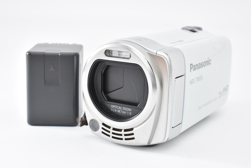 ★良品★ パナソニック Panasonic HDC-TM35(ホワイト) ビデオカメラ 小スレ動作品 ★ #8587