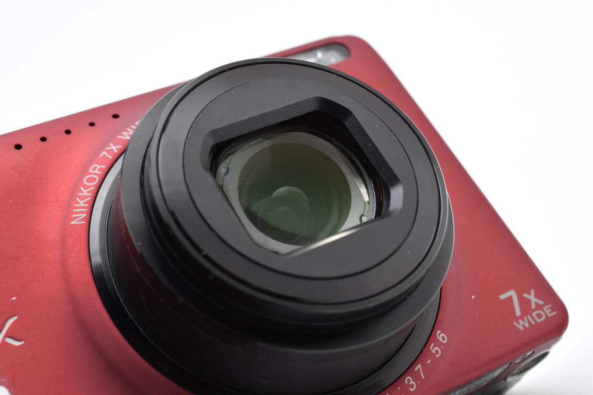 ★現状品★ ニコン Nikon COOLPIX S6000 RED 1420万画素 コンパクトデジタルカメラ ★ #9306
