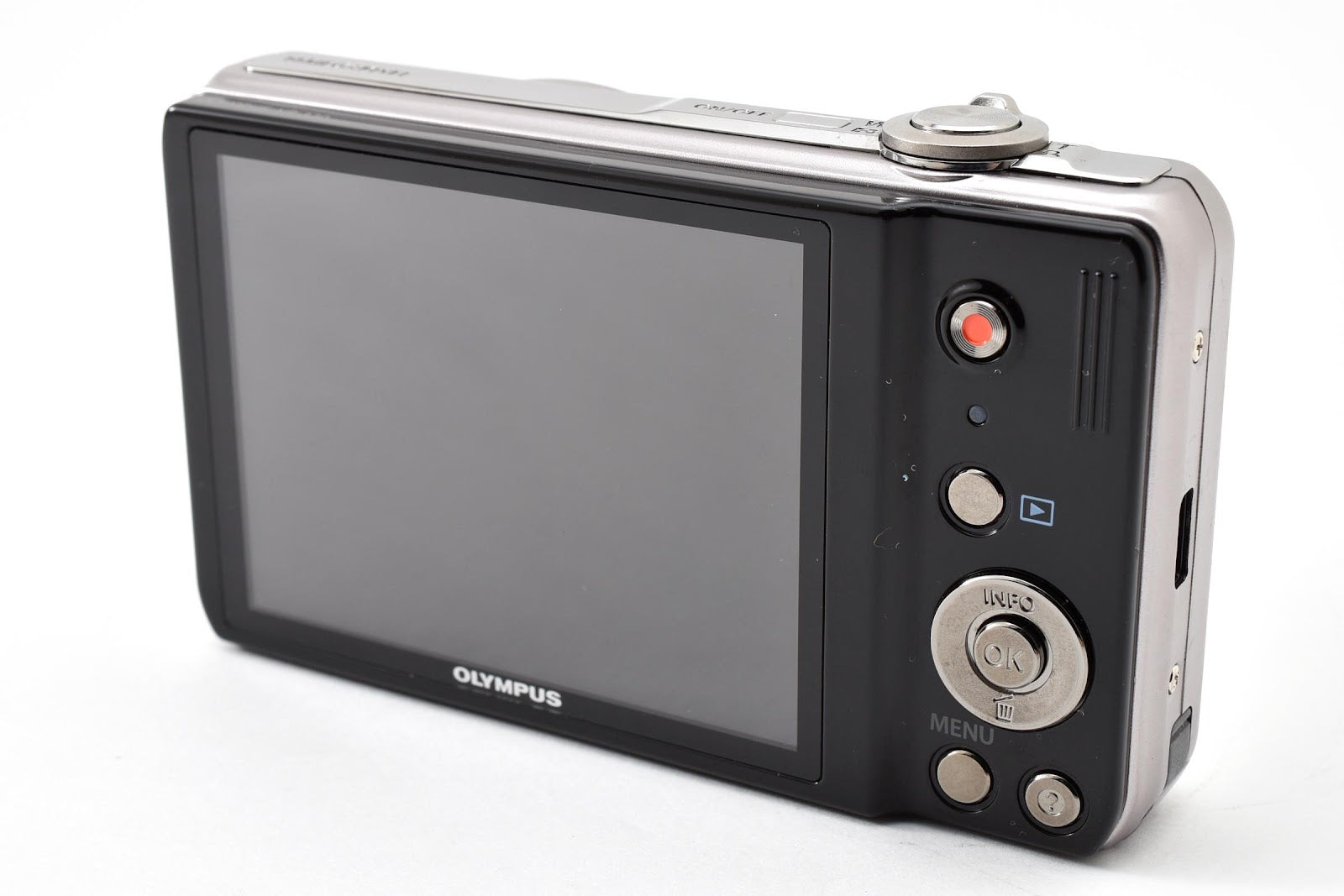 ★美品★ オリンパス Olympus OLYMPUS VR-320 シルバー デジタルカメラ ★ #8973