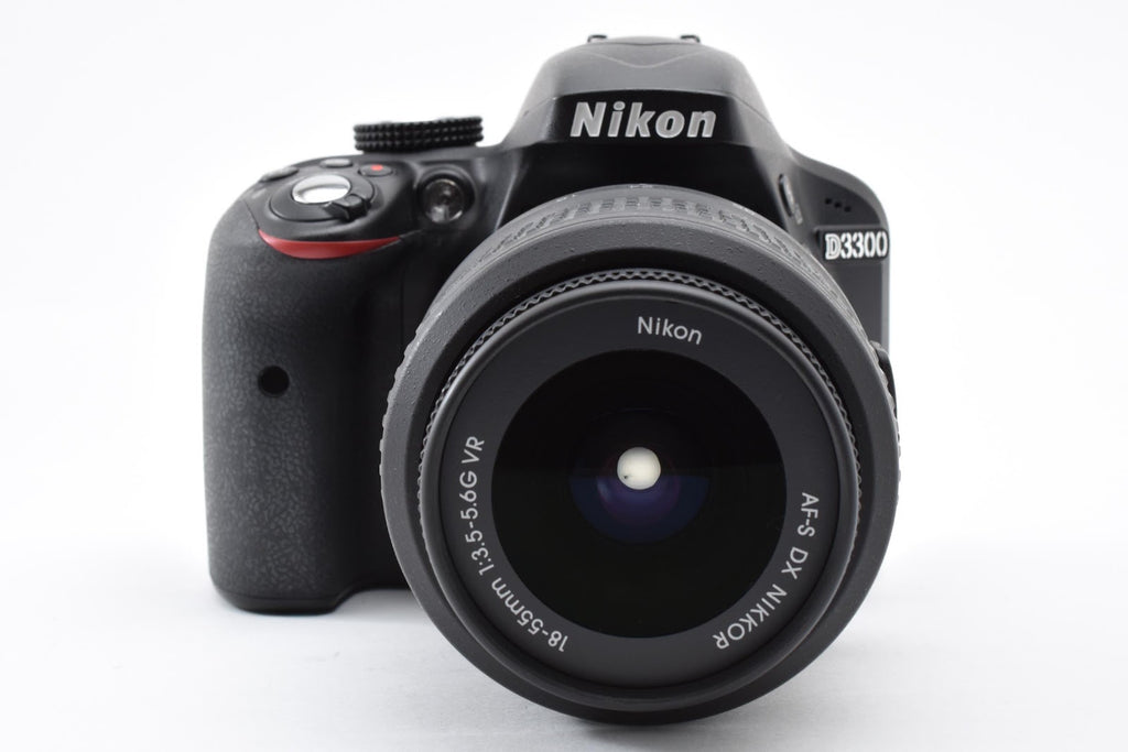 ★美品★ ニコン Nikon ショット数1,182回 D3300 ボディ AF-S NIKKOR 18-55MM レンズセット デジタル一眼レフ ★ #9274