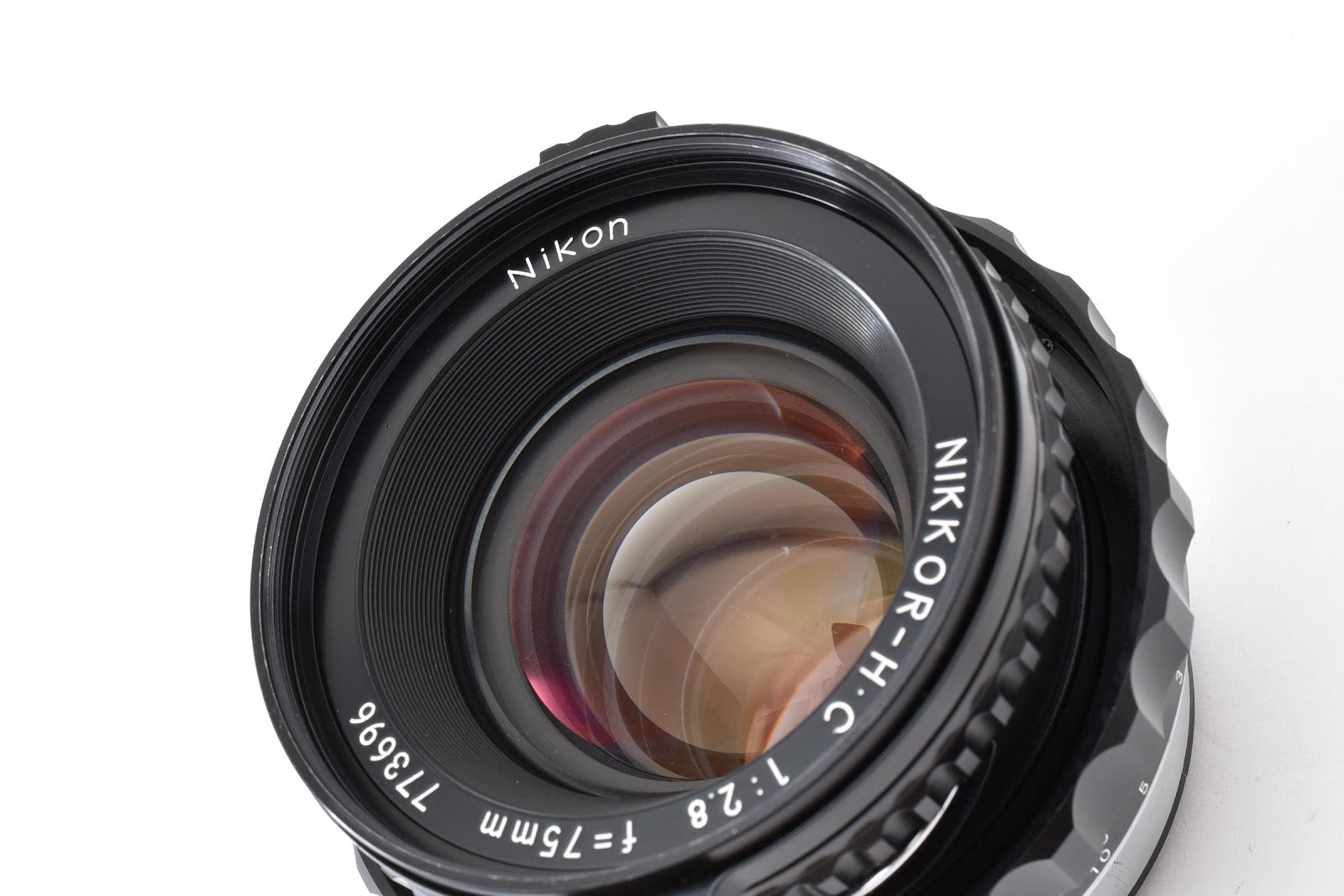 ★美品★ ゼンザブロニカ ZENZABRONICA NIKKOR-H C 75MM F2.8 アダプタ付き 中判レンズ 美品 ★ #8846