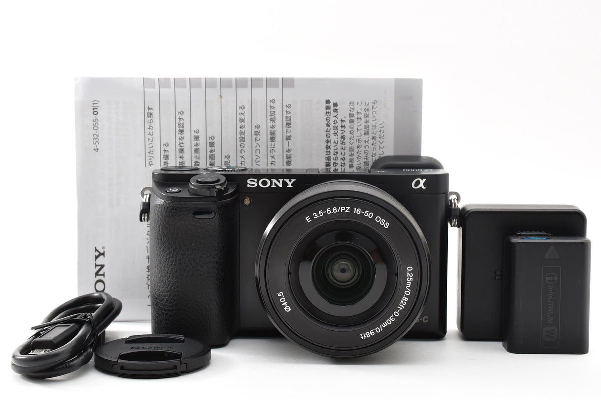 ★極上品★ ソニー SONY ショット数1699回 α6000 パワーズームレンズキット ILCE-6000L ミラーレス一眼 ★ #9215