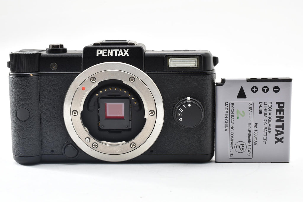 ★良品ショット数2,530回★  ペンタックス PENTAX  Q ボディ ブラック 1240万画素 デジタルカメラ ★ #9142