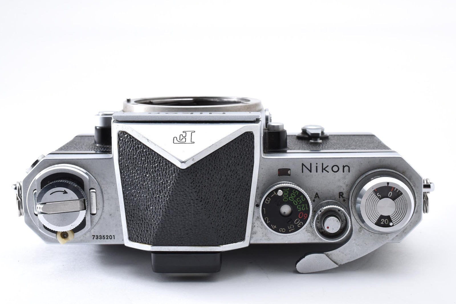 ★ ニコン Nikon F アイレベル シルバー ボディ 中期 フィルムカメラ ★ #8604