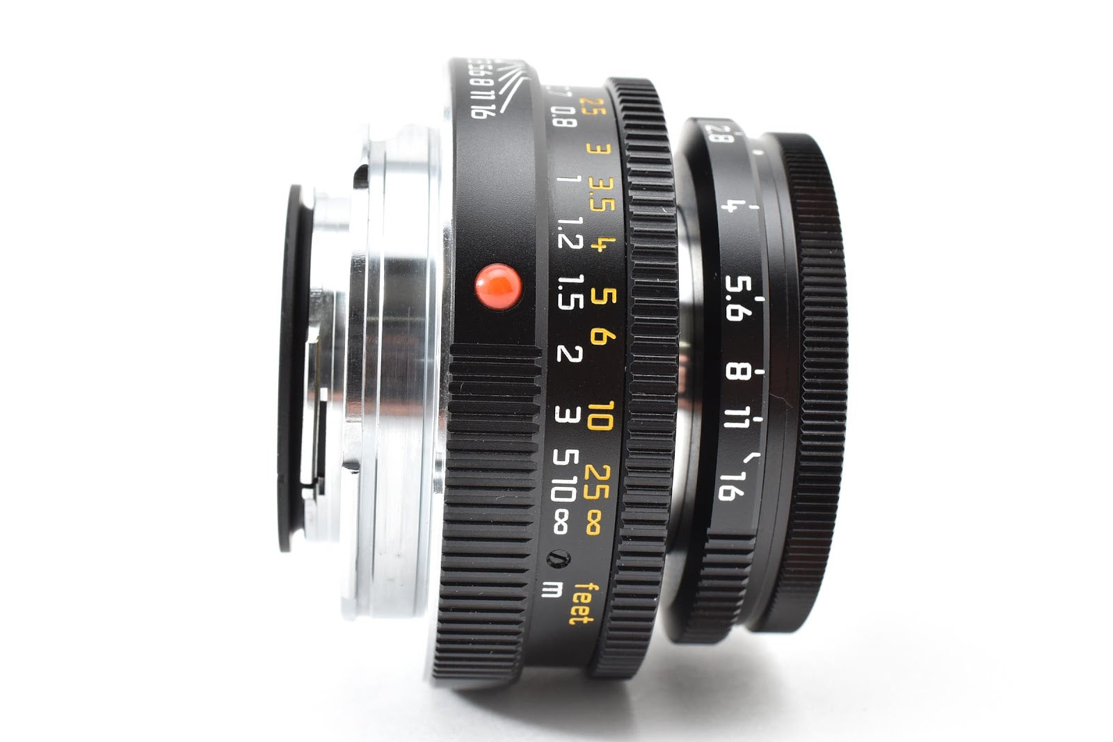★美品★ ライカ Leica ELMAR-M 50mm F2.8 E39 ブラック (沈胴式・最短0.7m) 387万台 第2世代 交換レンズ ★ #9116