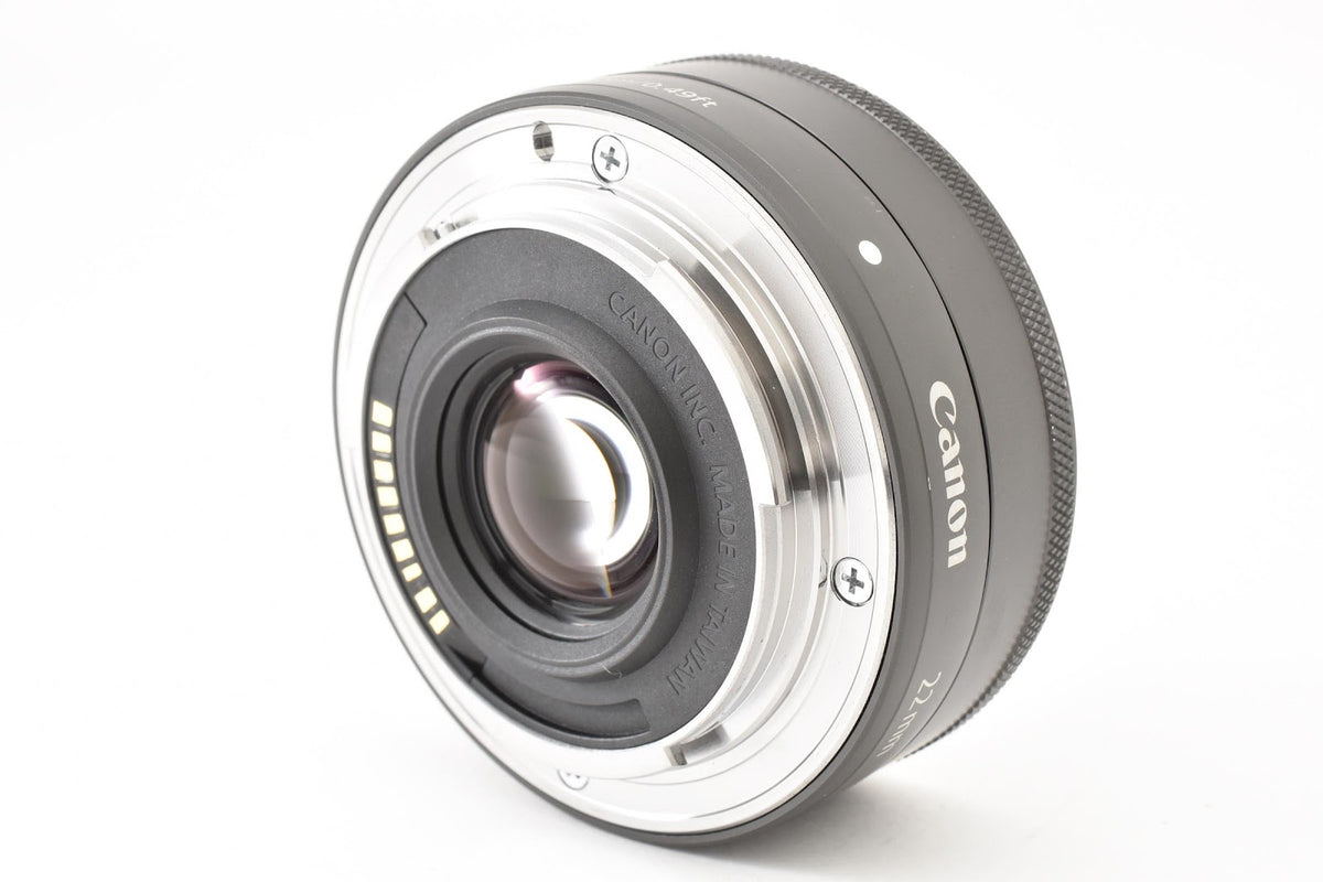 ★美品★ キヤノン CANON EF-M 22MM F2 STM パンケーキレンズ AF 単焦点 ★ #9410