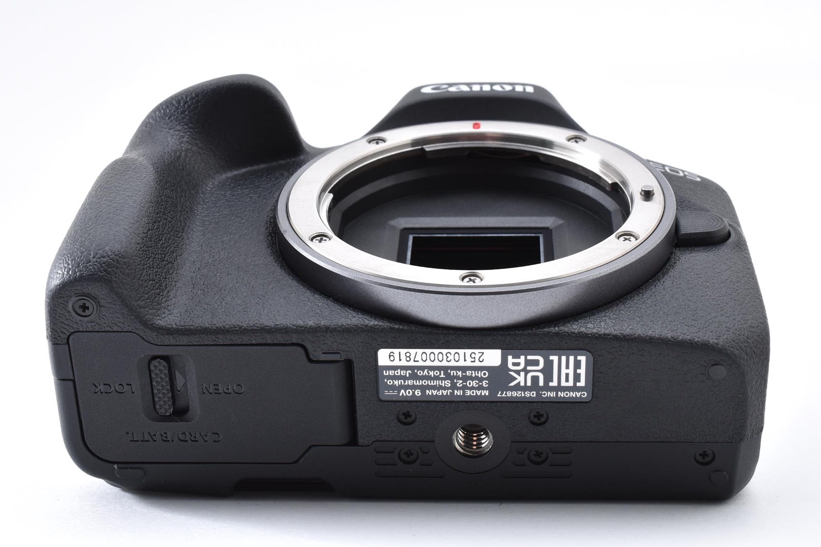 ★現状品★ キヤノン CANON EOS R50 ボディ ブラック ミラーレス一眼 液晶表示難あり 外観良好 ★ #8915