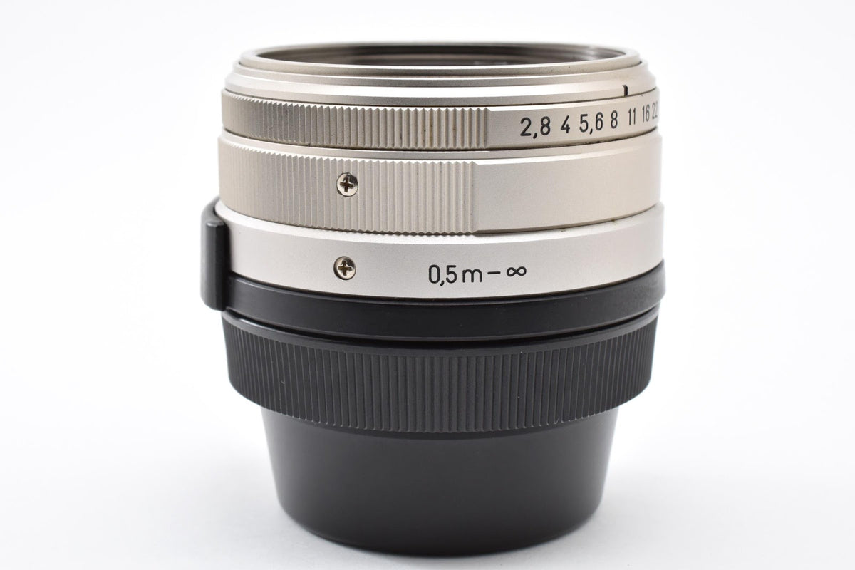 ★ コンタックス CONTAX BIOGON T* G 28MM F2.8 クローム 広角レンズ 外観美品 ★ #9304
