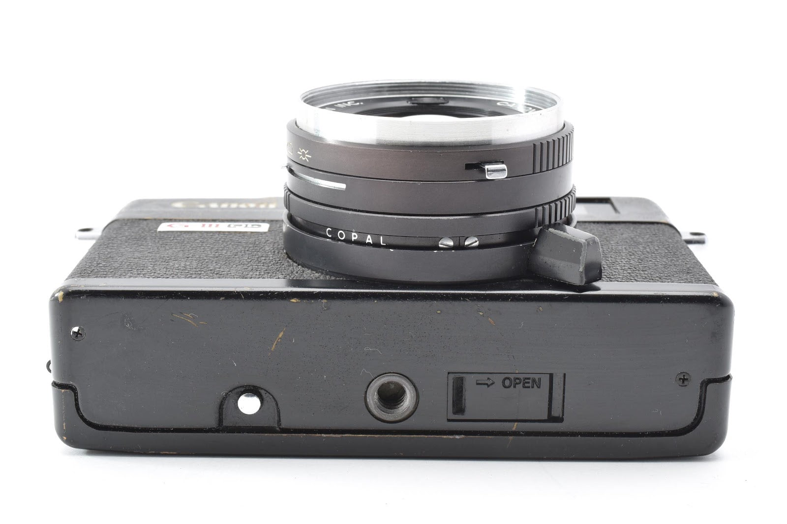 ★検品要★ キャノン CANON CANONET QL17 G-III ブラック フィルムカメラ ★ #9027