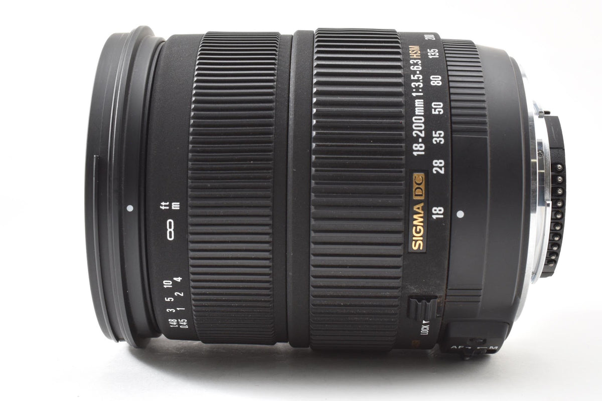★良品★ シグマ SIGMA AF 18-200mm F3.5-6.3 DC OS HSM (Nikon用) 交換レンズ ★ #8995