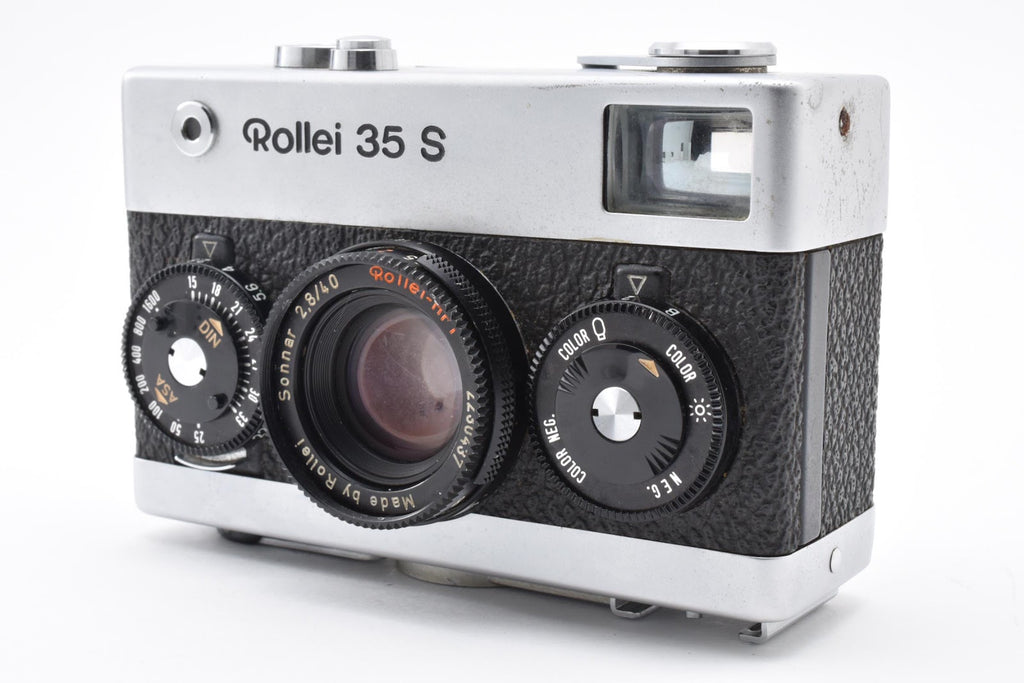 ★ ローライ Rollei 35S 40MM F2.8 (SONNAR) シルバー フィルムカメラ ★ #9437
