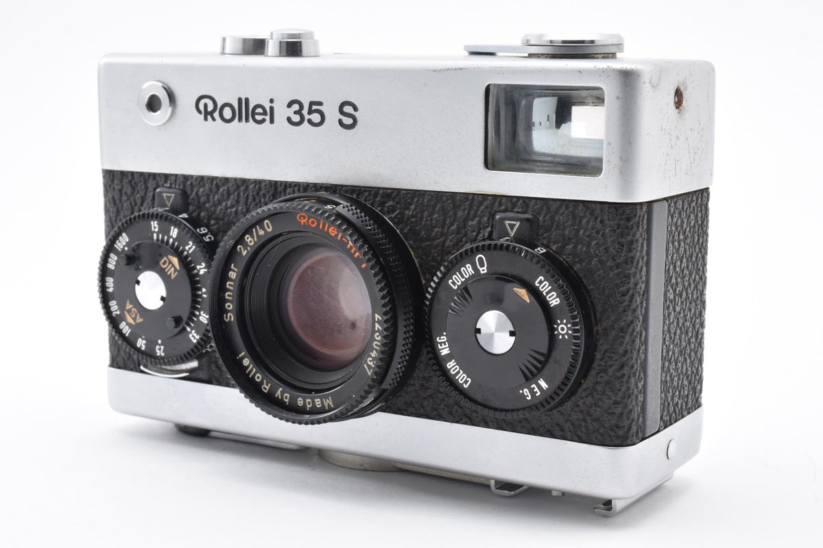 ★ ローライ Rollei 35S 40MM F2.8 (SONNAR) シルバー フィルムカメラ ★ #9437