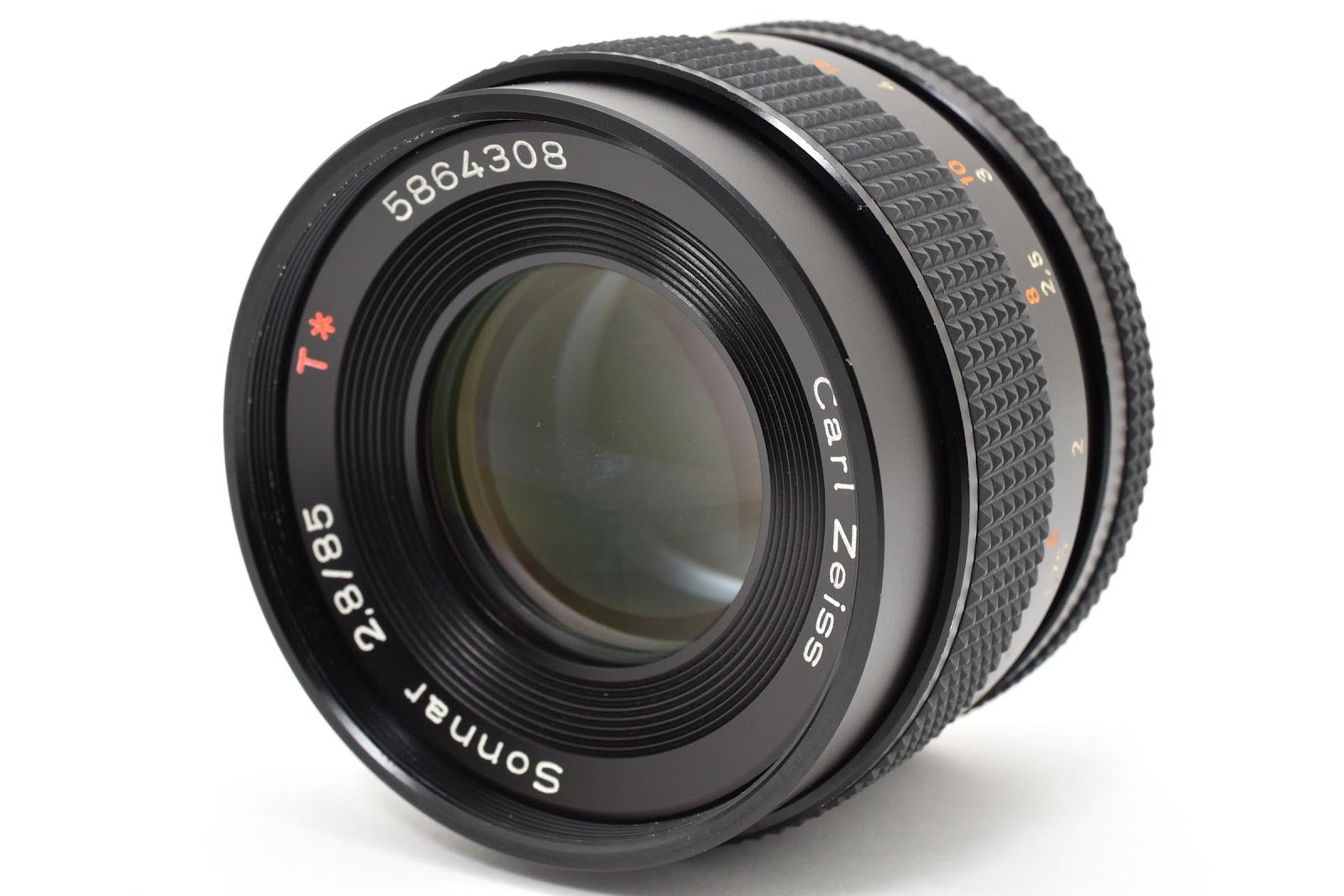 ★美品★ カールツァイス Carl Zeiss SONNAR T*85MM F2.8 AEG MFレンズ 美品 ★ #8645