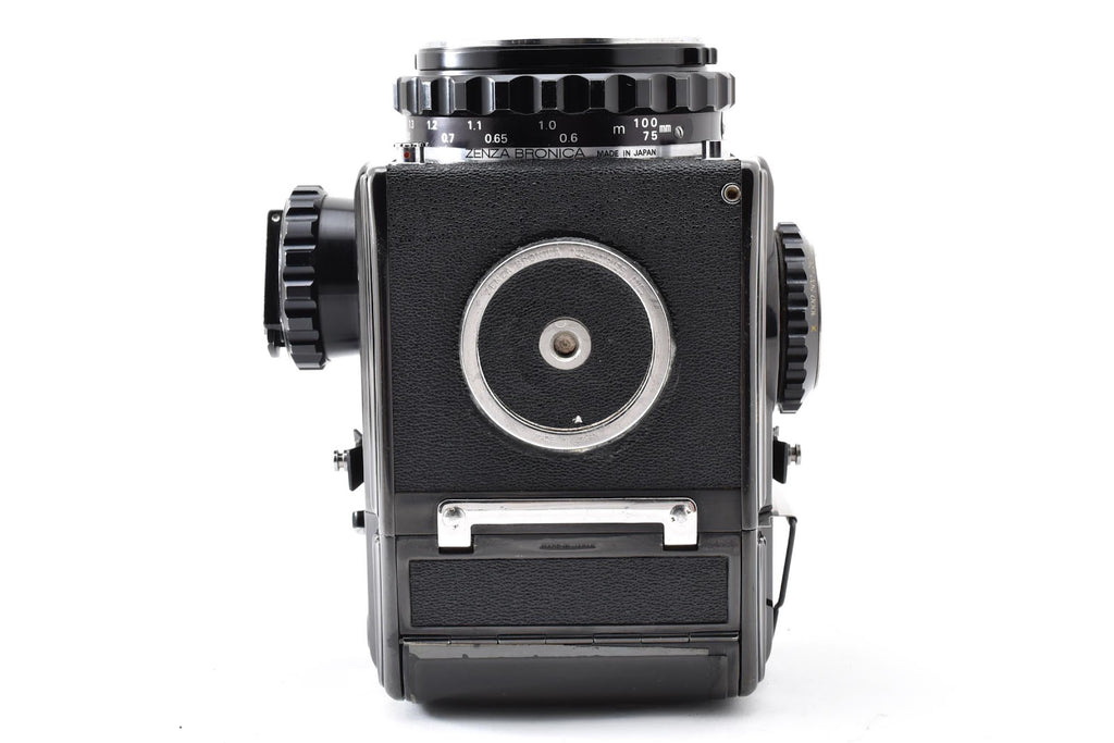 ★良品★ ゼンザブロニカ ZENZABRONICA S2 ブラック 中判フィルムカメラ + NIKKOR-P 75mm F2.8 ★ #8845