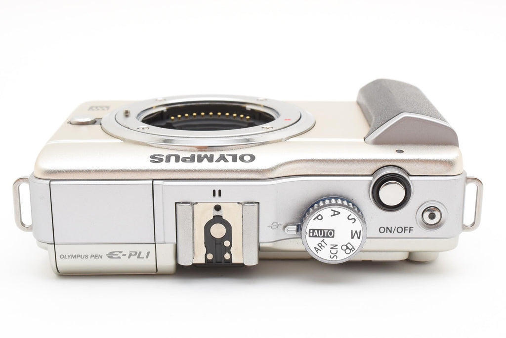 ★良品★ オリンパス Olympus ショット数5746回 E-PL1 シルバー ボディ ミラーレス一眼 ★ #9205