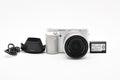 ★良品★ ソニー SONY ショット数22,778回 NEX-F3 18-55MM レンズセット デジタルカメラ ホワイト ★ #9241