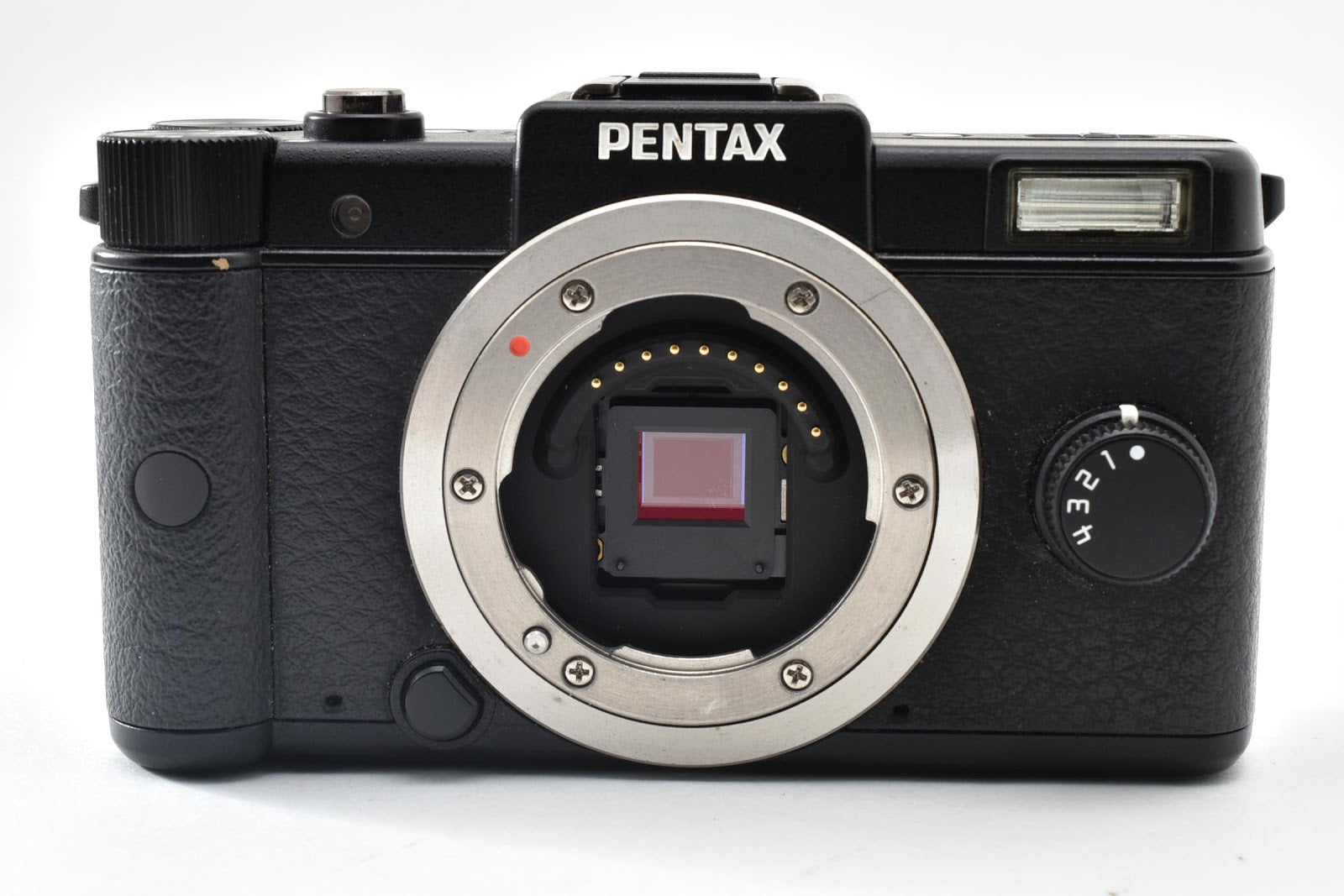 ★良品ショット数2,530回★  ペンタックス PENTAX  Q ボディ ブラック 1240万画素 デジタルカメラ ★ #9142