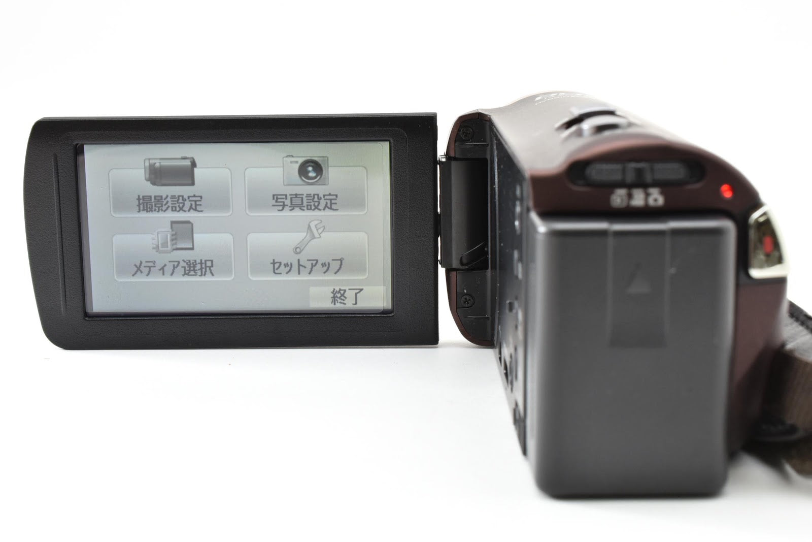★美品★ パナソニック Panasonic HC-V520M-T ブラウン ビデオカメラ ★ #9033