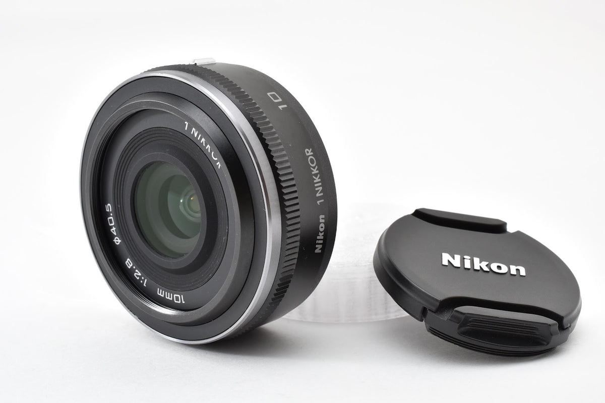 ★良品★ ニコン Nikon 1 NIKKOR 10MM F2.8 ブラック レンズ ★ #9104