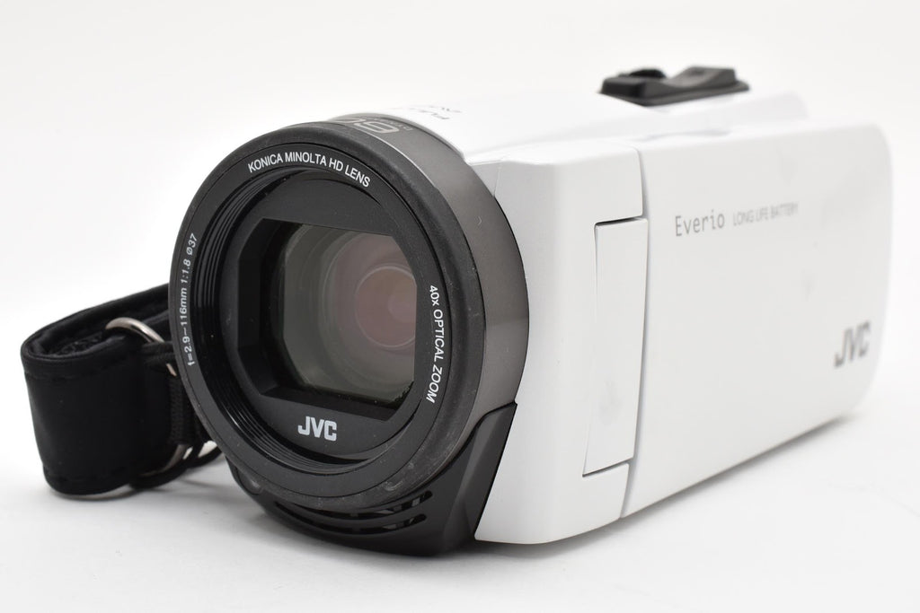 ★良品★ JVC JVC GZ-F270-W WHITE ビデオカメラ ★ #8639