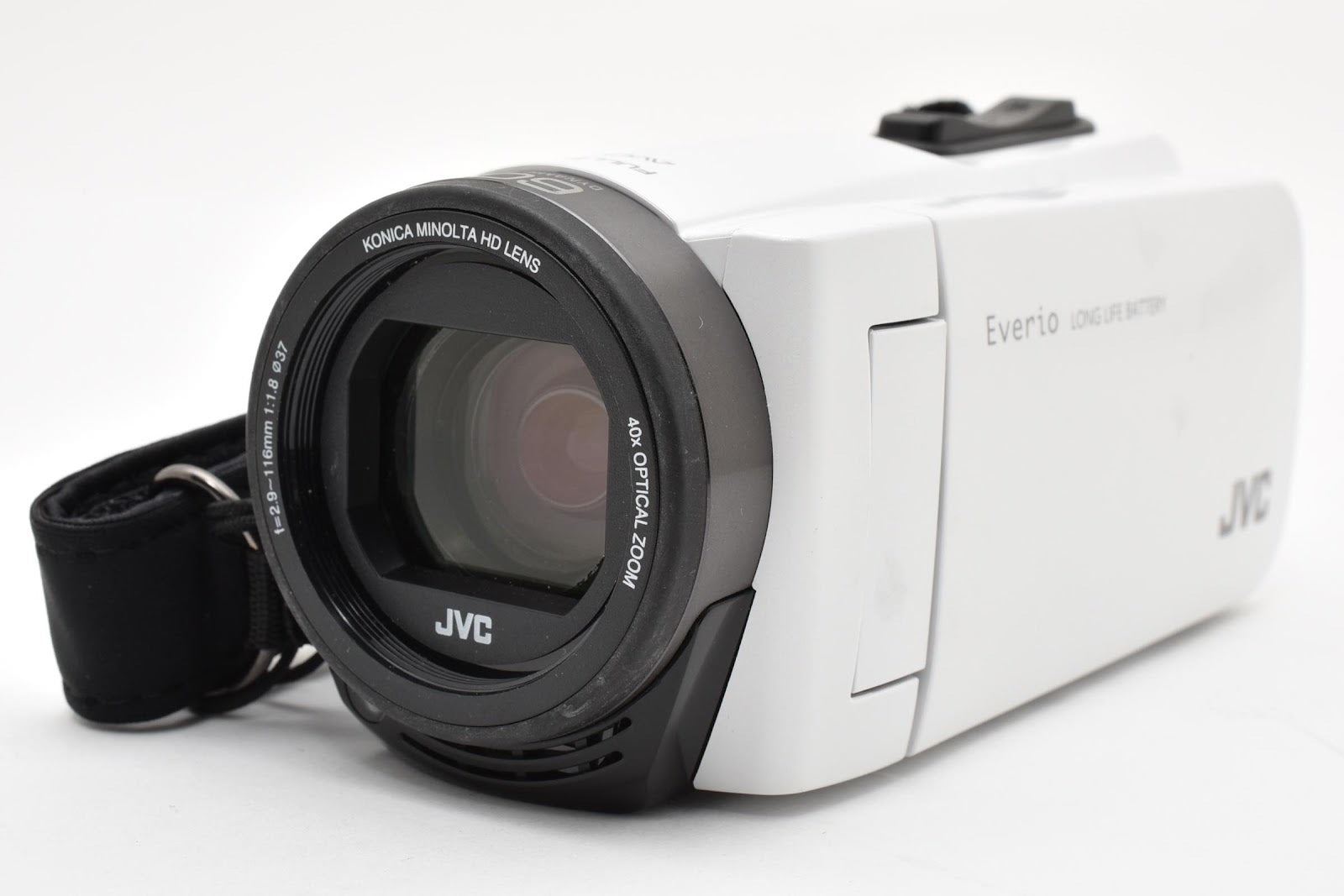 ★良品★ JVC JVC GZ-F270-W WHITE ビデオカメラ ★ #8639