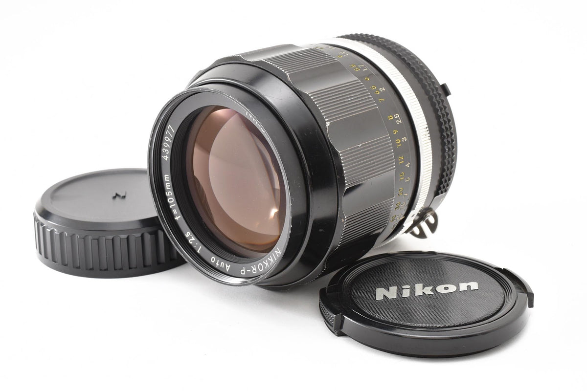 ★光学美品★ ニコン Nikon AI改 AUTO NIKKOR-P 105MM F2.5 単焦点レンズ ★ #9417