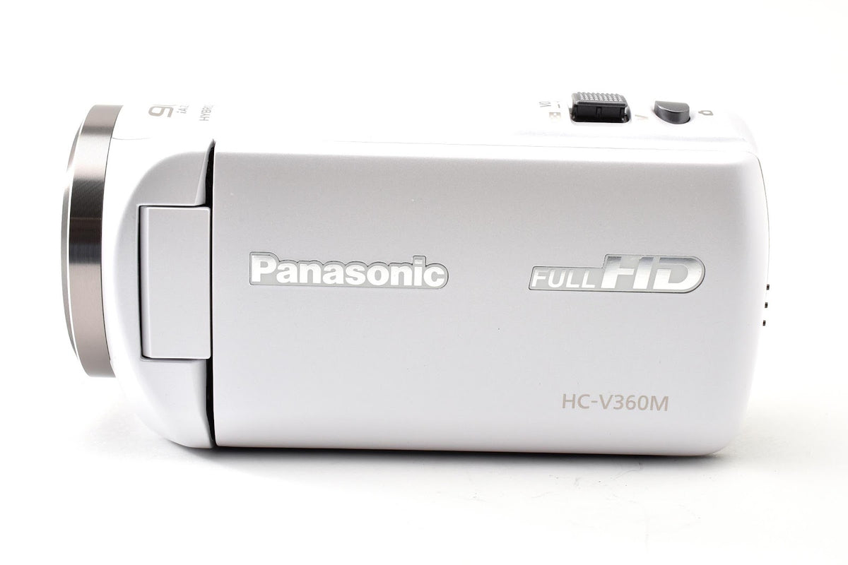 ★美品★ パナソニック Panasonic HC-V360M-W (ホワイト) デジタルビデオカメラ ★ #9315