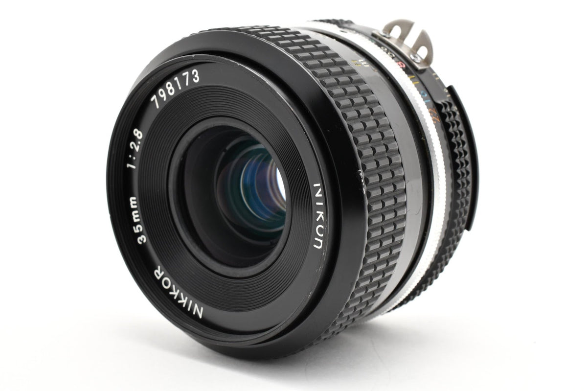 ★美品★ ニコン Nikon AI NIKKOR 35MM F2.8 フィルムカメラレンズ ★ #9275