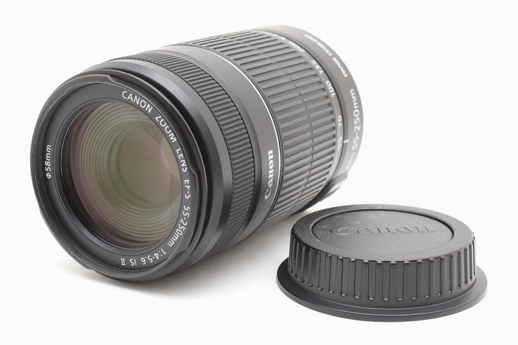 ★美品★ キヤノン CANON EF-S 55-250MM F4-5.6 IS II レンズ ★ #8669