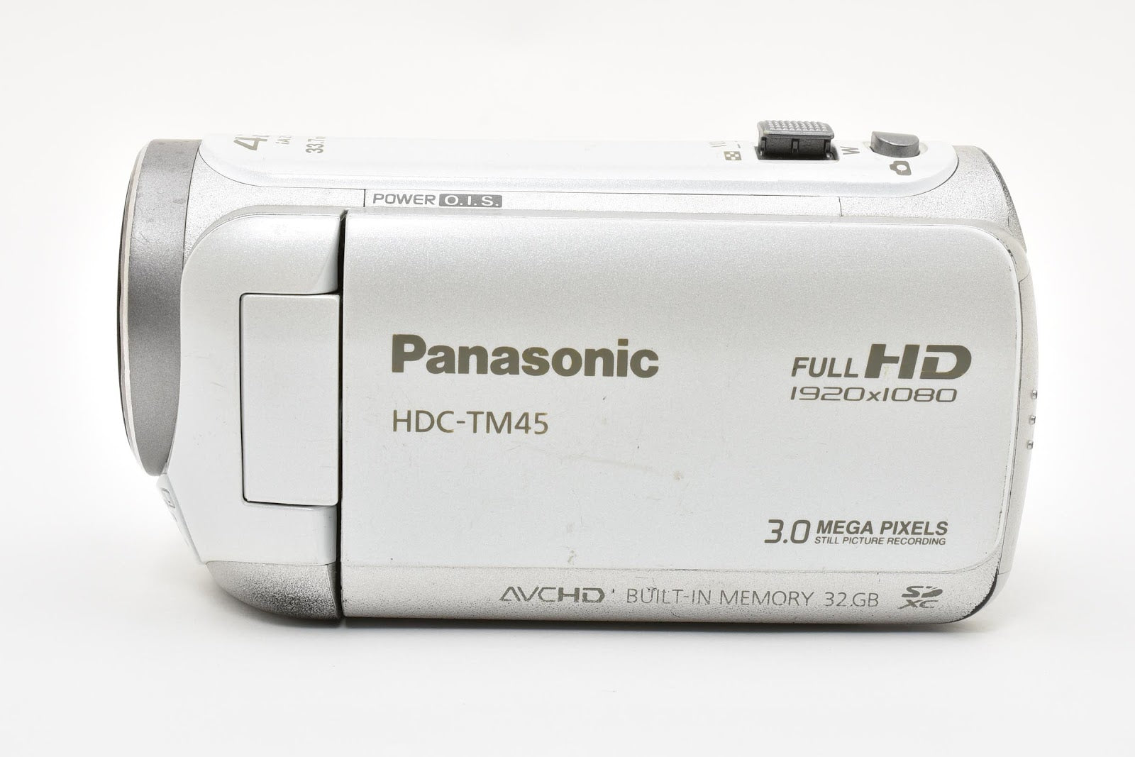 ★良品★ パナソニック Panasonic HDC-TM45 ホワイト ビデオカメラ ★ #8679