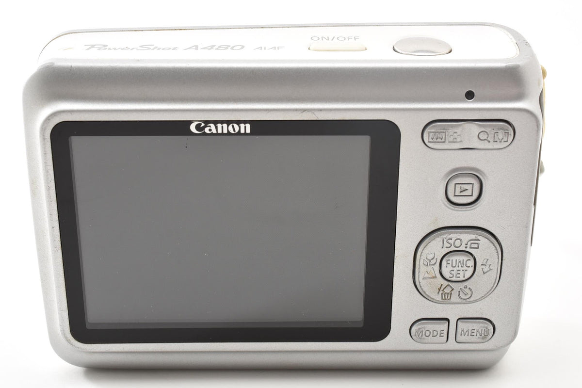 ★美品★ キャノン CANON POWERSHOT A480 コンパクトデジタルカメラ 外観良好 動作確認済 ★ #9238