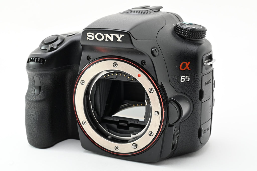 ★良品★ ソニー SONY ショット数27,382回 α 65 ボディ SLT-A65V デジタル一眼レフ 2430万画素 ★ #9013