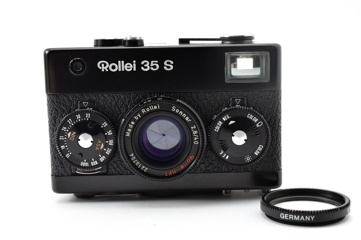 ★良品★ ローライ Rollei 35S 40MM F2.8 (ゾナー) ブラック フィルムカメラ ★ #9188