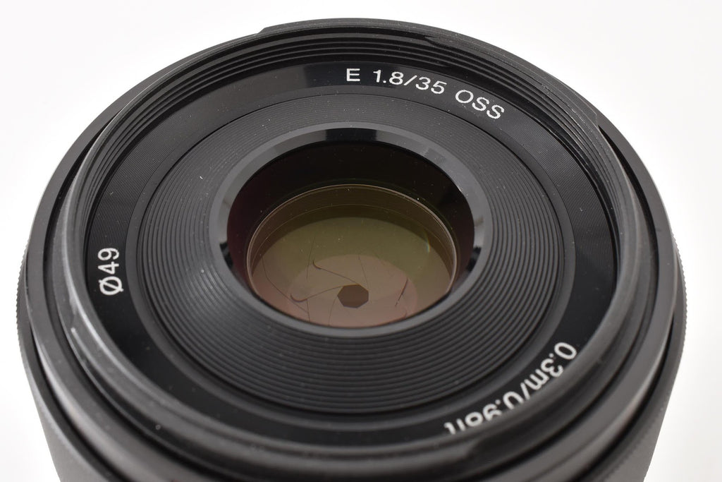 ★極上品★ ソニー SONY E 35MM F1.8 OSS (SEL35F18) 単焦点レンズ 元箱付き ★ #9424