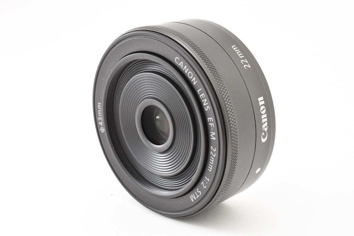 ★美品★ キヤノン CANON EF-M 22mm F2 STM 交換レンズ 単焦点 ★ #9408