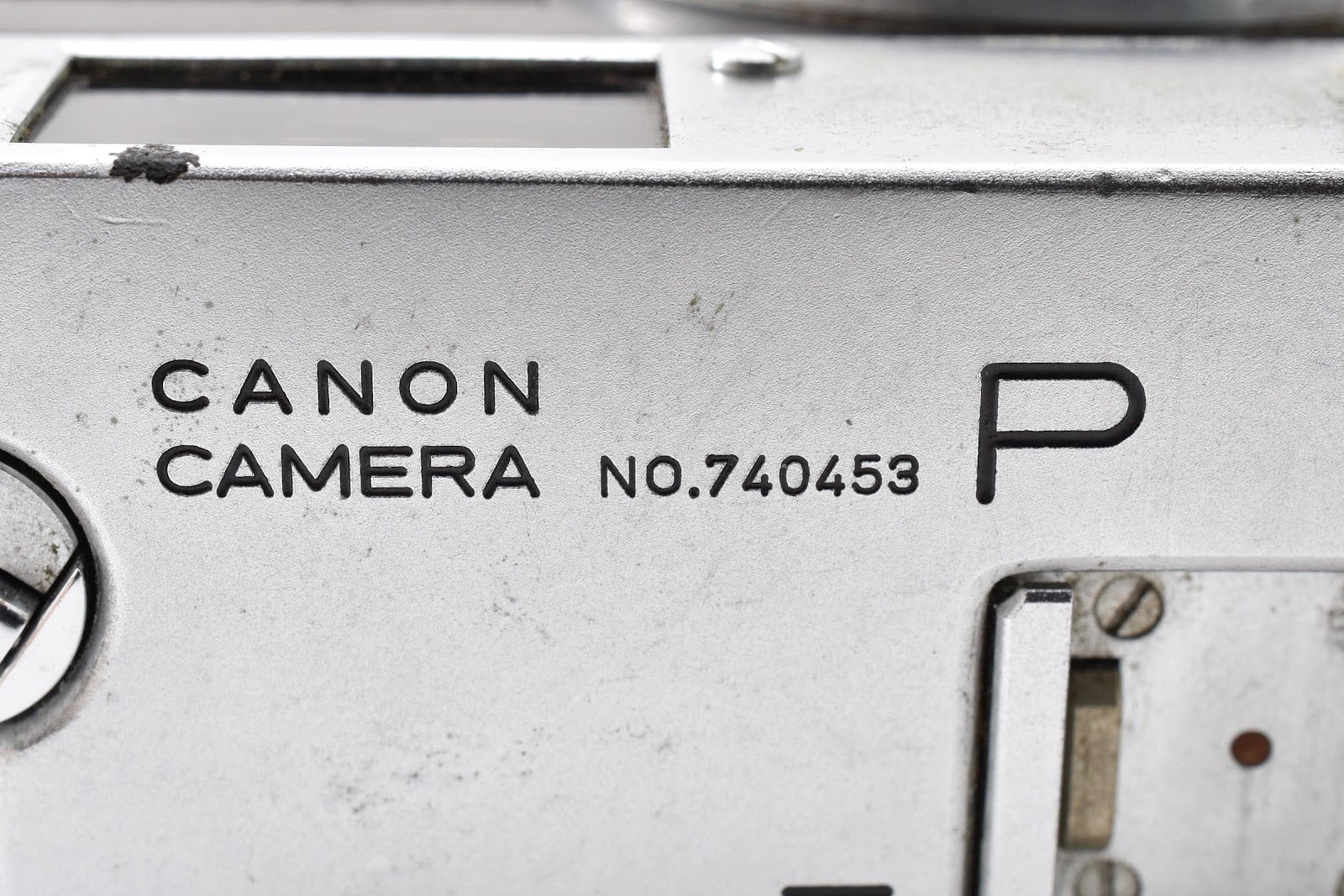 ★良品★ キヤノン CANON P ボディ シルバー レンジファインダー ★ #8929