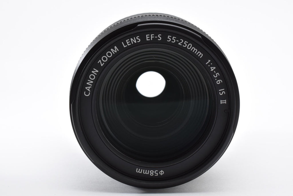 ★良品★ キヤノン CANON EF-S 55-250MM F4-5.6 IS II 望遠ズームレンズ ★ #9292