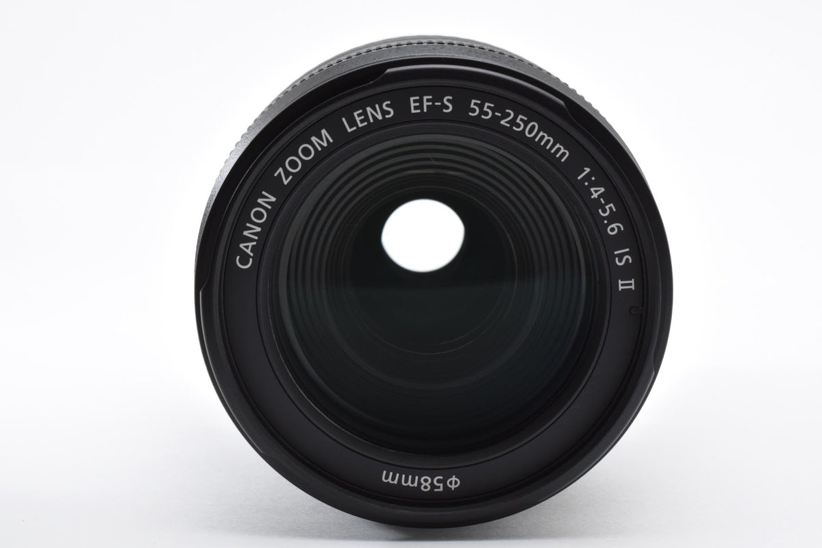 ★良品★ キヤノン CANON EF-S 55-250MM F4-5.6 IS II 望遠ズームレンズ ★ #9292