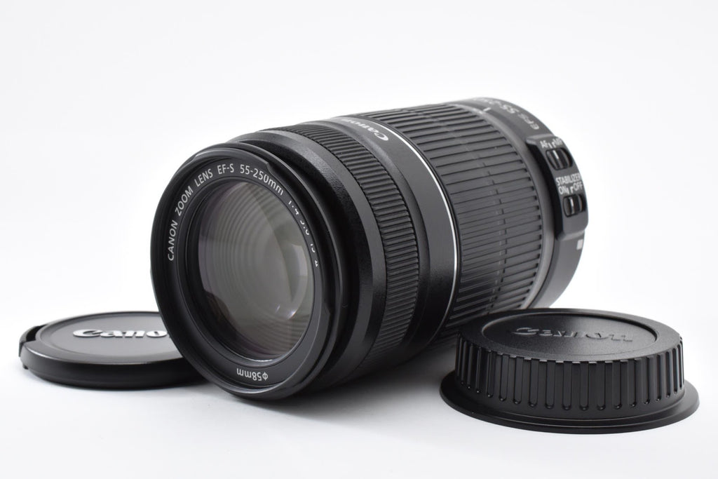 ★良品★ キヤノン CANON EF-S 55-250MM F4-5.6 IS II 望遠ズームレンズ ★ #9292