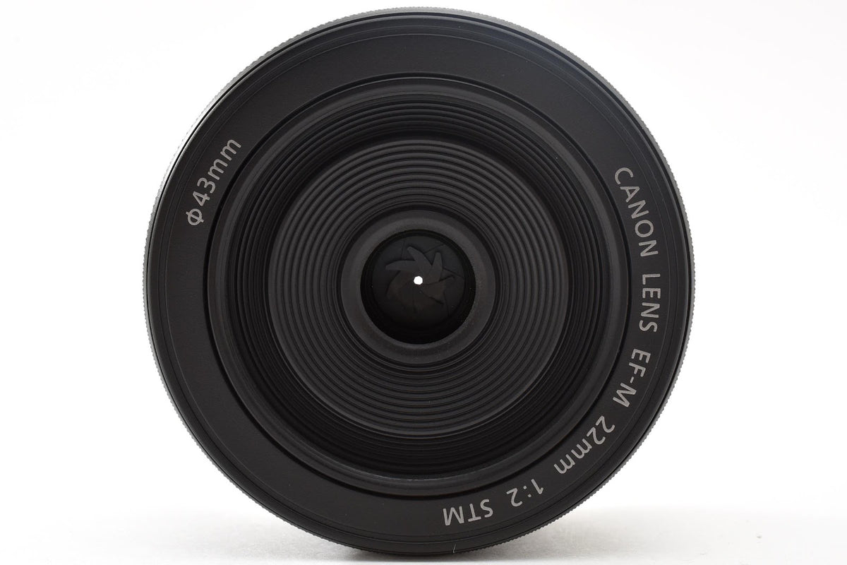 ★美品★ キヤノン CANON EF-M 22MM F2 STM パンケーキレンズ 広角 単焦点 美品 ★ #9234