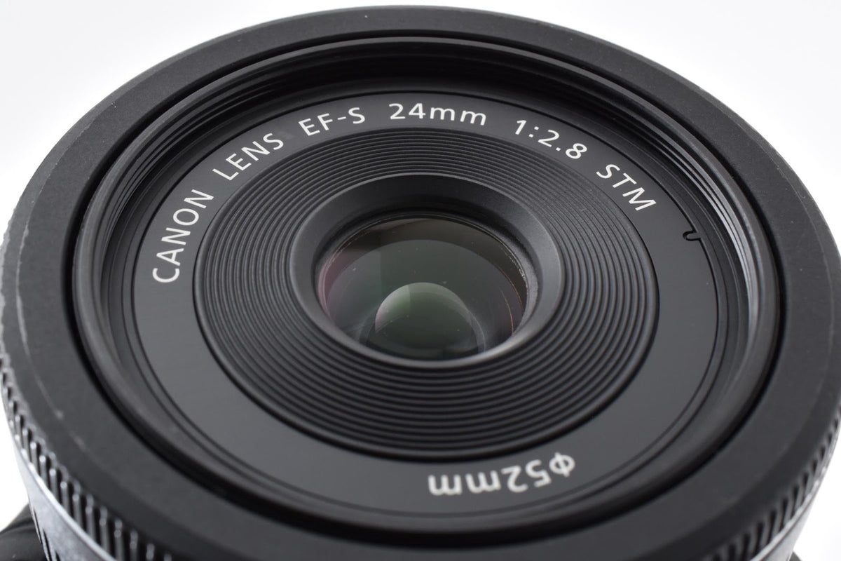 ★美品★ キヤノン CANON EF-S 24MM F2.8 STM 単焦点レンズ ★ #9285