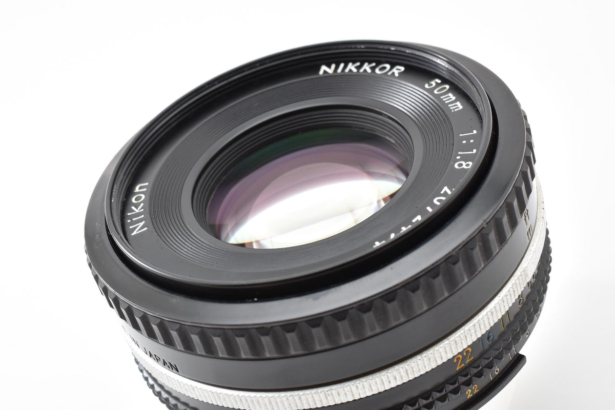 ★良品★ ニコン Nikon AI-S 50MM F1.8 単焦点レンズ ★ #9186