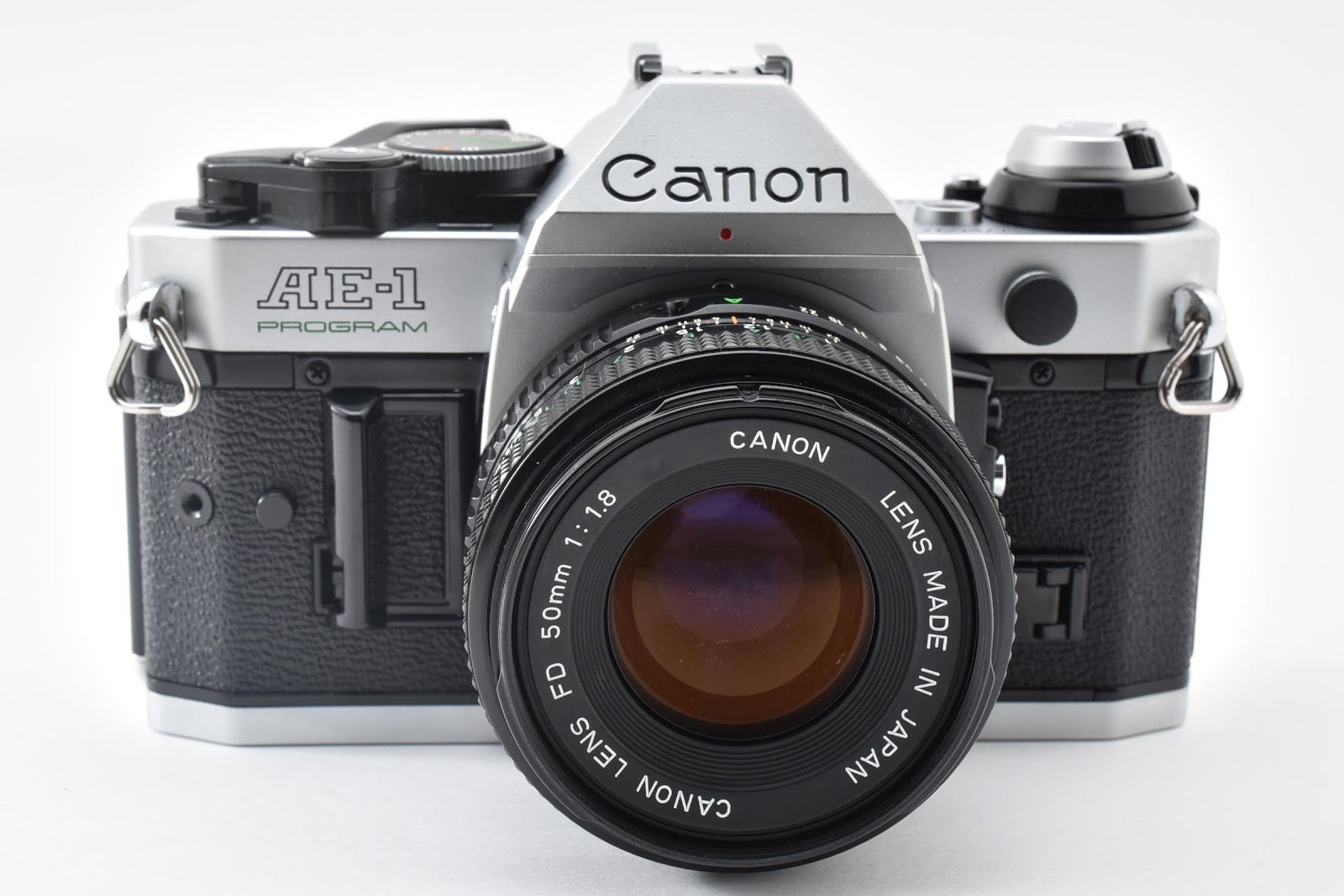★良品★ キヤノン CANON AE-1 PROGRAM ボディ シルバー 一眼レフフィルムカメラ ★ #8976