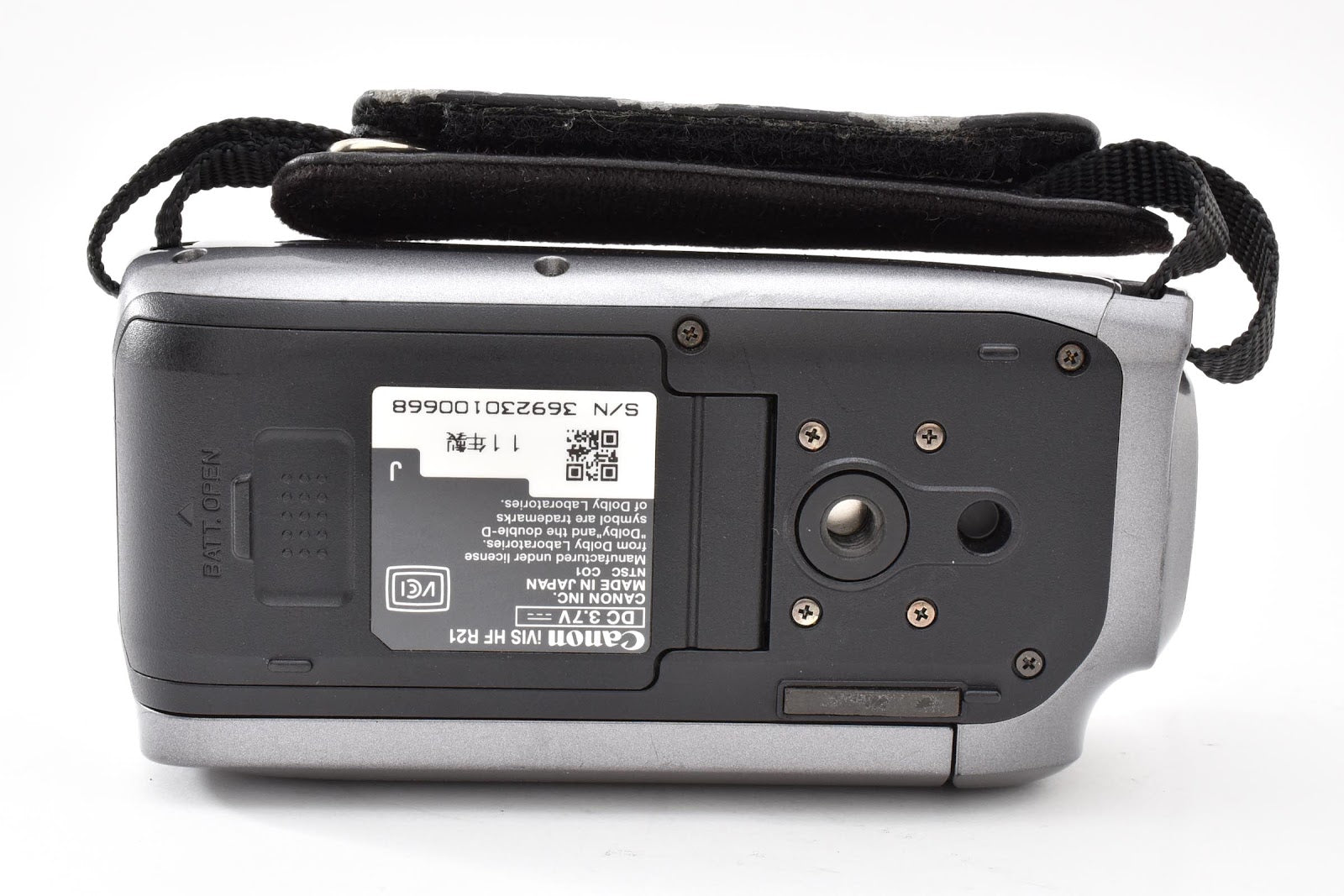 ★良品★ キヤノン CANON IVIS HF R21 シルバー ビデオカメラ ★ #8928