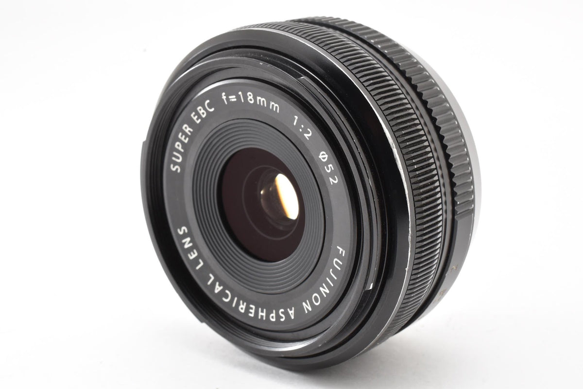 ★良品★ フジフイルム FUJIFILM SUPER EBC FUJINON XF 18MM F2 R 交換レンズ ★ #9422