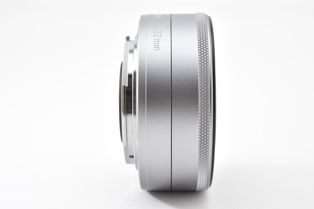 ★ジャンク★ キャノン CANON EF-M 22MM F2 STM シルバー 広角単焦点レンズ ジャンク ★ #9111