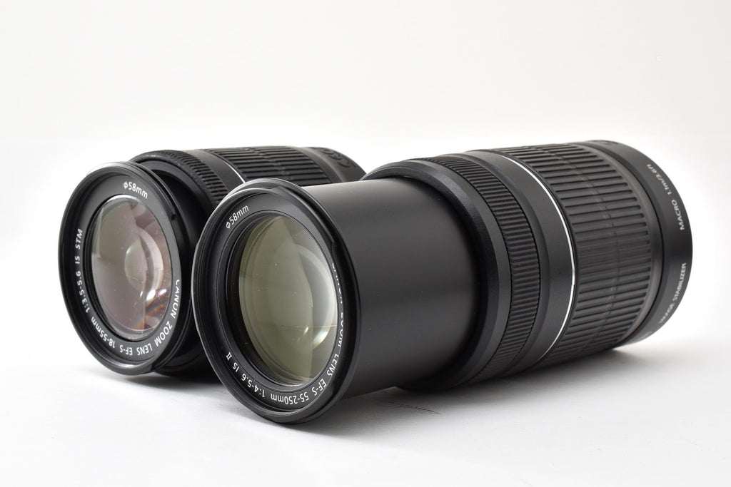 ★美品★ キヤノン CANON ショット数2243回 EOS KISS X7 ダブルズームキット デジタル一眼レフ ★ #9354